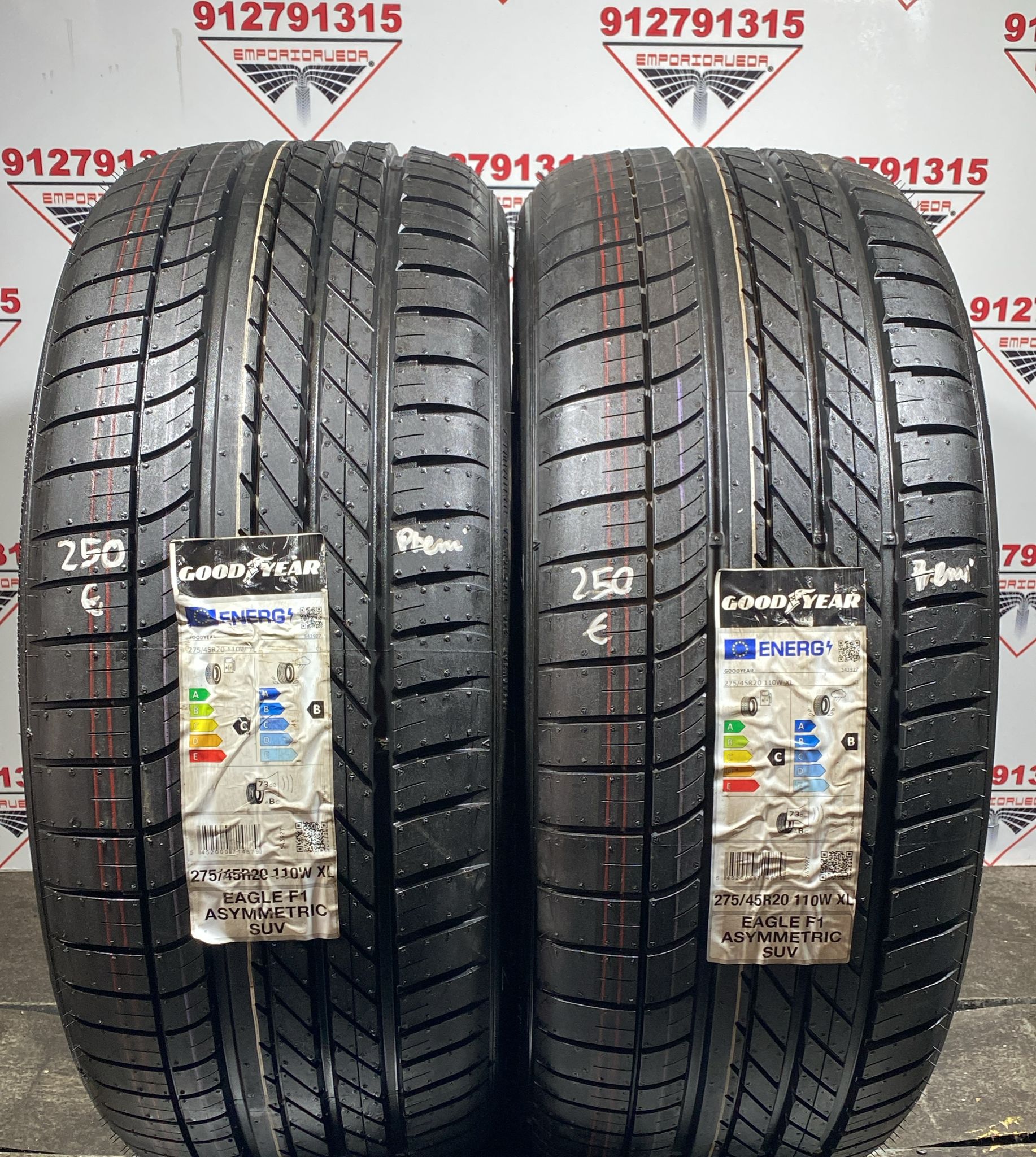 GOODYEAR EAGLE F1 ASYMMETRIC USADO PREMIUM  275/45 R20 110 W